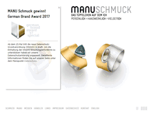 Tablet Screenshot of manuschmuck.de